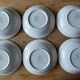 Lot 6 hollow plates Moulin des Loups