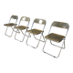 Vintage plia chairs by Castelli, 1970s