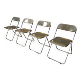Vintage plia chairs by Castelli, 1970s