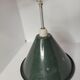 Green and white enamelled suspension
