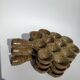 Assiettes à escargots grès moucheté artisanal (lot de 3)