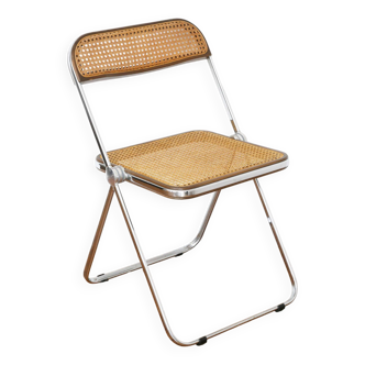 Folding chair - Plia - Castelli - Canework seat redone