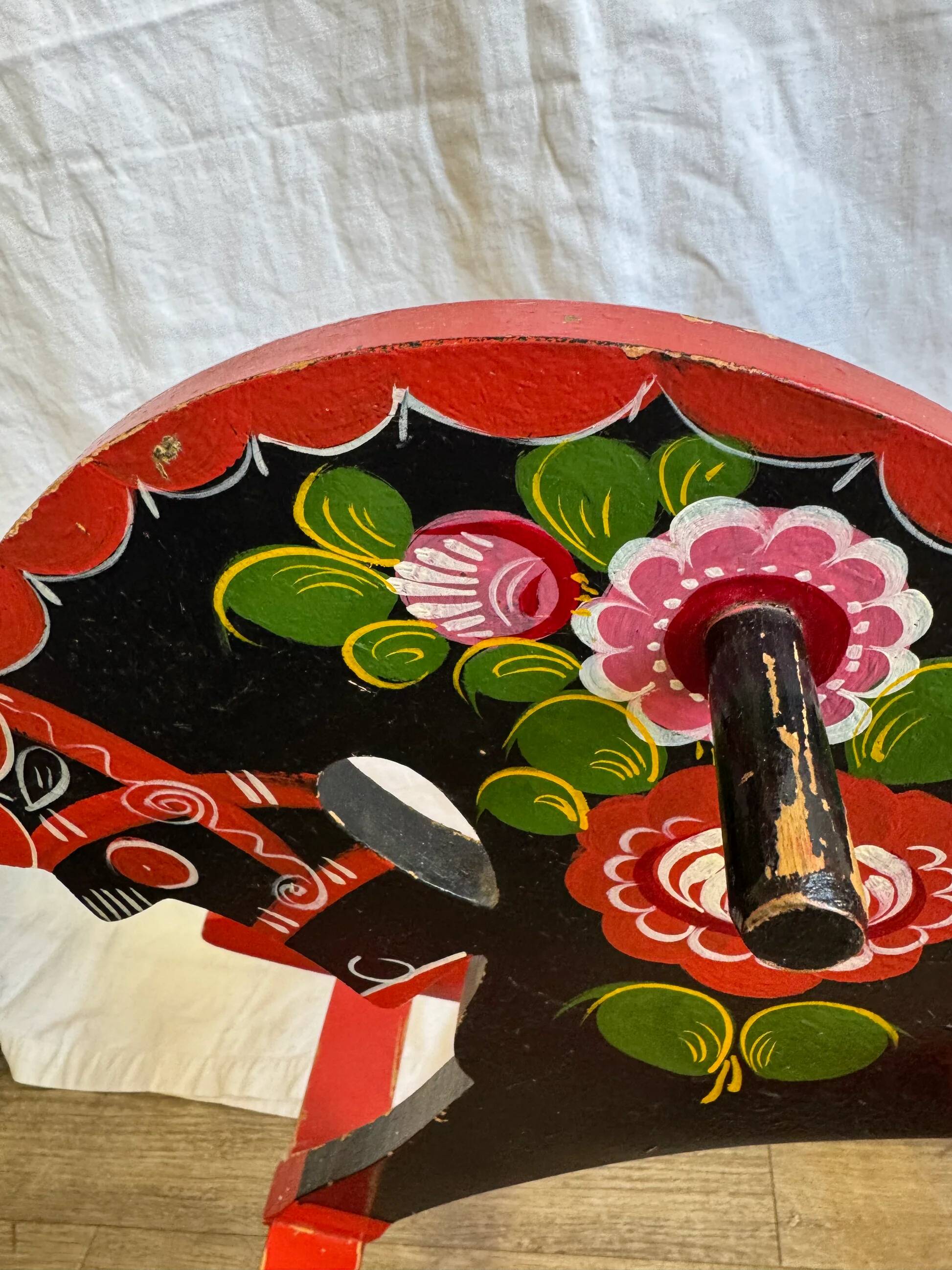 Vintage Russian rocking horse, 70s