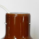 Amber and white opaline hanging inside (1970)