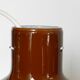 Amber and white opaline hanging inside (1970)