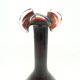 Mid-century modern vase, glass, Poland, 1970s