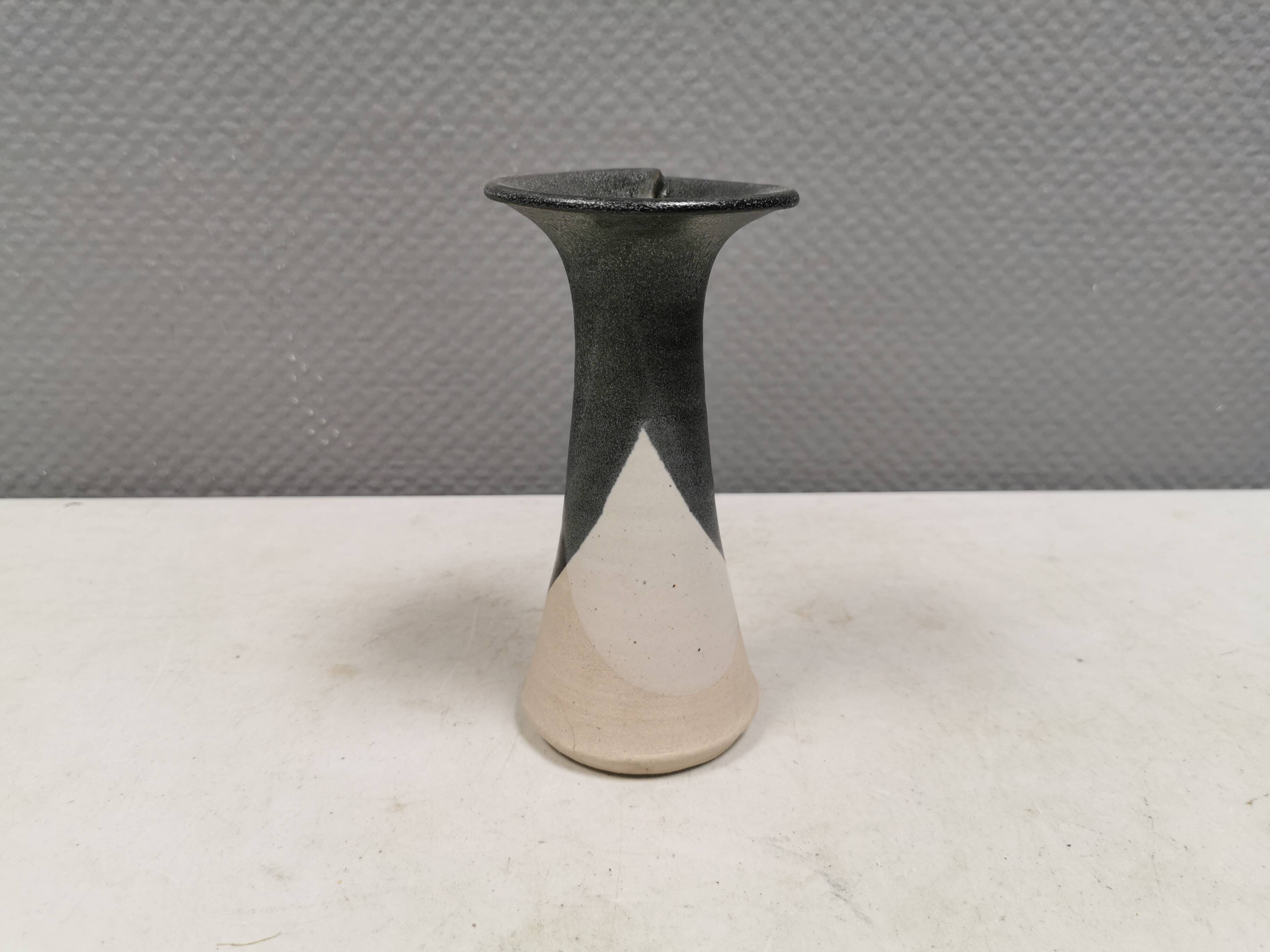 Beautiful ‘folded’ vase by Aage Würtz, Denmark, 1980s