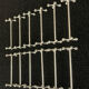 Christofle 12 holder knives balls model atomium very good condition ref CH10PC