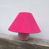 Pink ceramic lamp