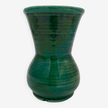 Vase en céramique vert vernissé Longchamp