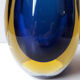 The 1970s Murano glass Blue Vase