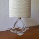 Lampe vide poche cristal années 60