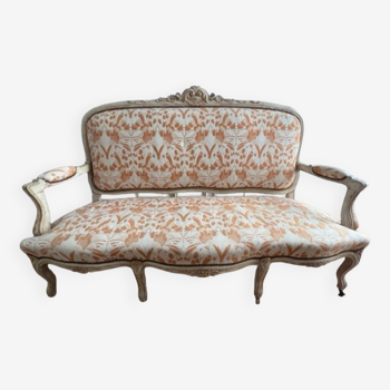 Louis XV style sofa - 3 places