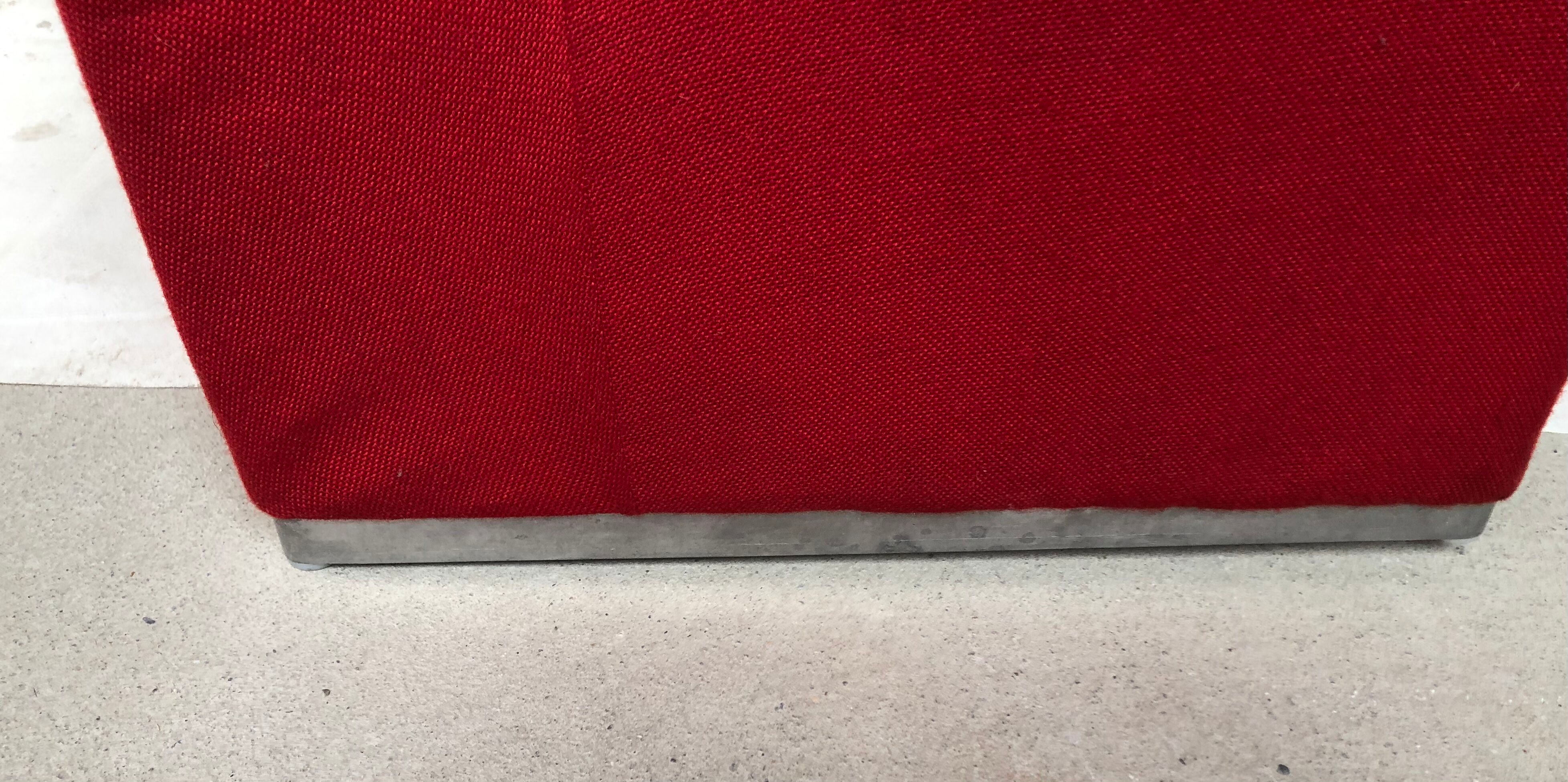 Red Alky heater by Giancarlo Piretti, Edition Castelli, 70s