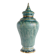 Art Deco Green Lustre Glaze Lidded Vase by Josef Ekberg Gustavsberg, 1920's