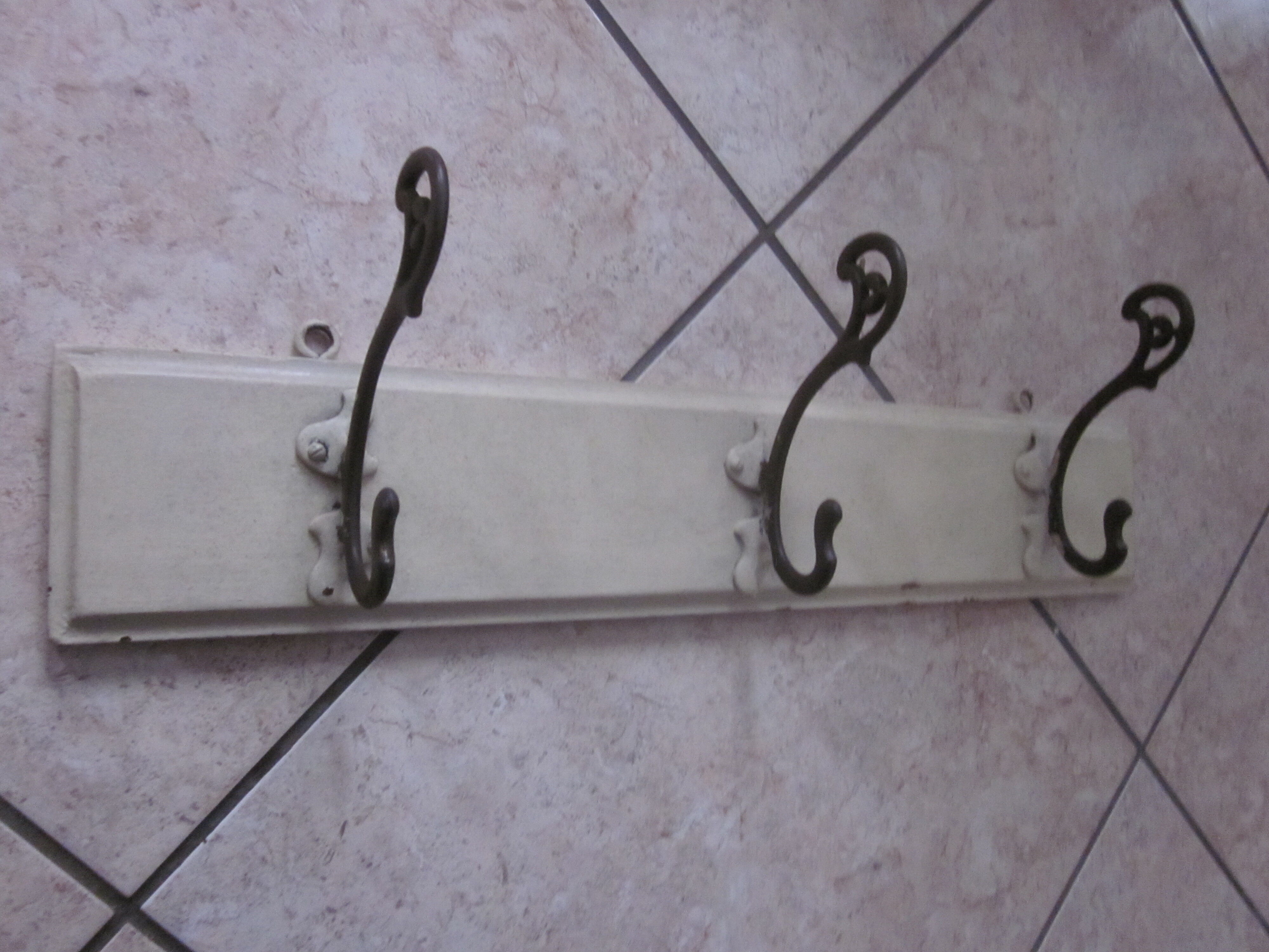 Old coat rack in art nouveau style