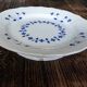 Low earthenware compotier Saint-Amand Nord Barbeau early twentieth century
