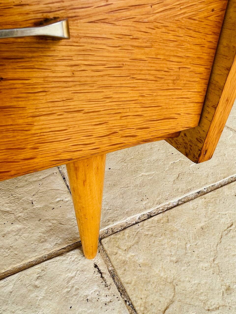 Vintage 4-drawer chest of drawers by Capelle, circa 1960s