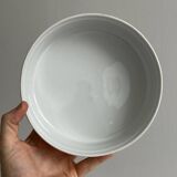 Plat creux en porcelaine blanche Pillivuyt