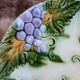 2 antique slipware plates