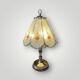 Antique touch table lamp – Hollywood Regency style – 1980s