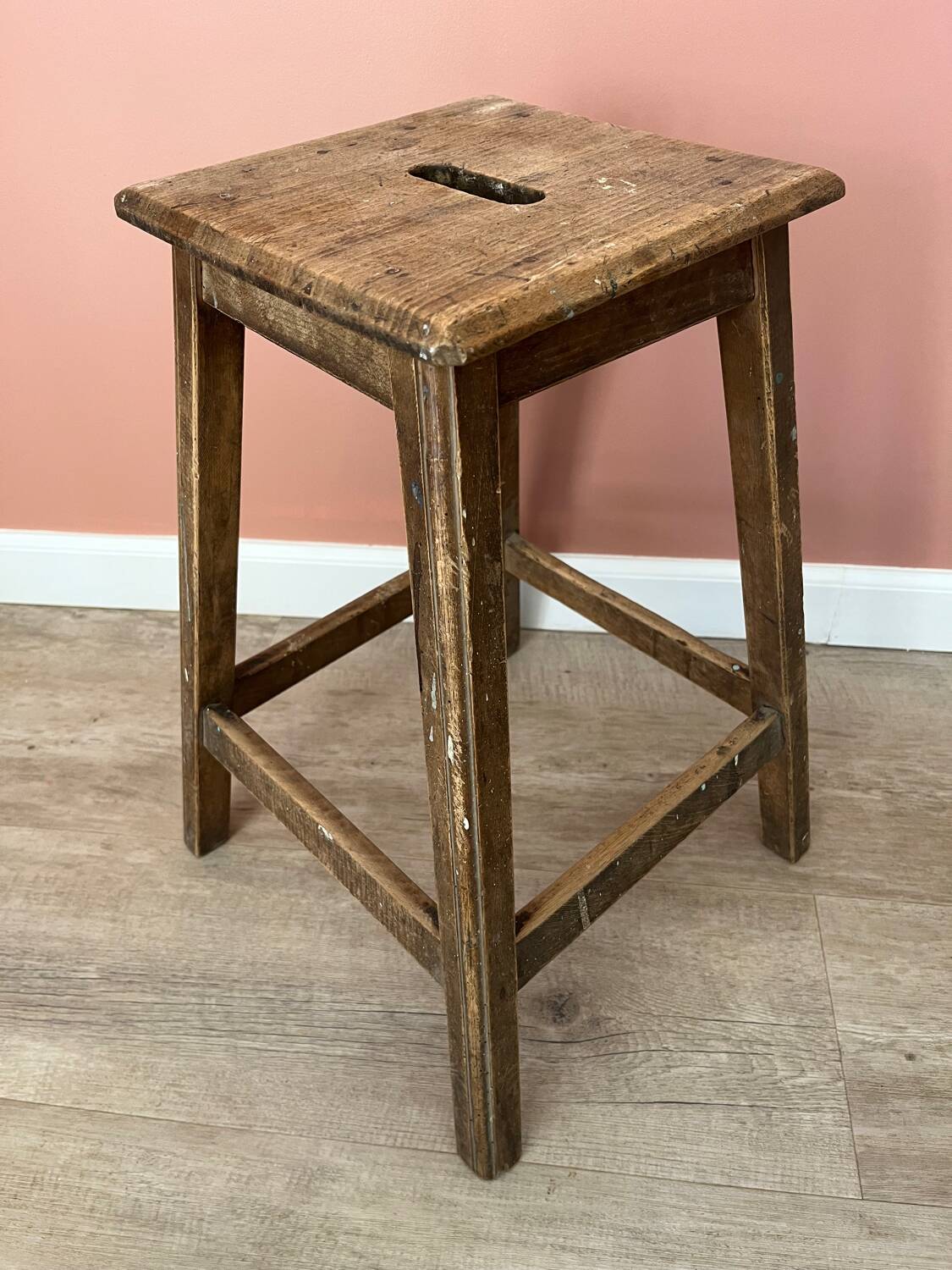Wooden stool
