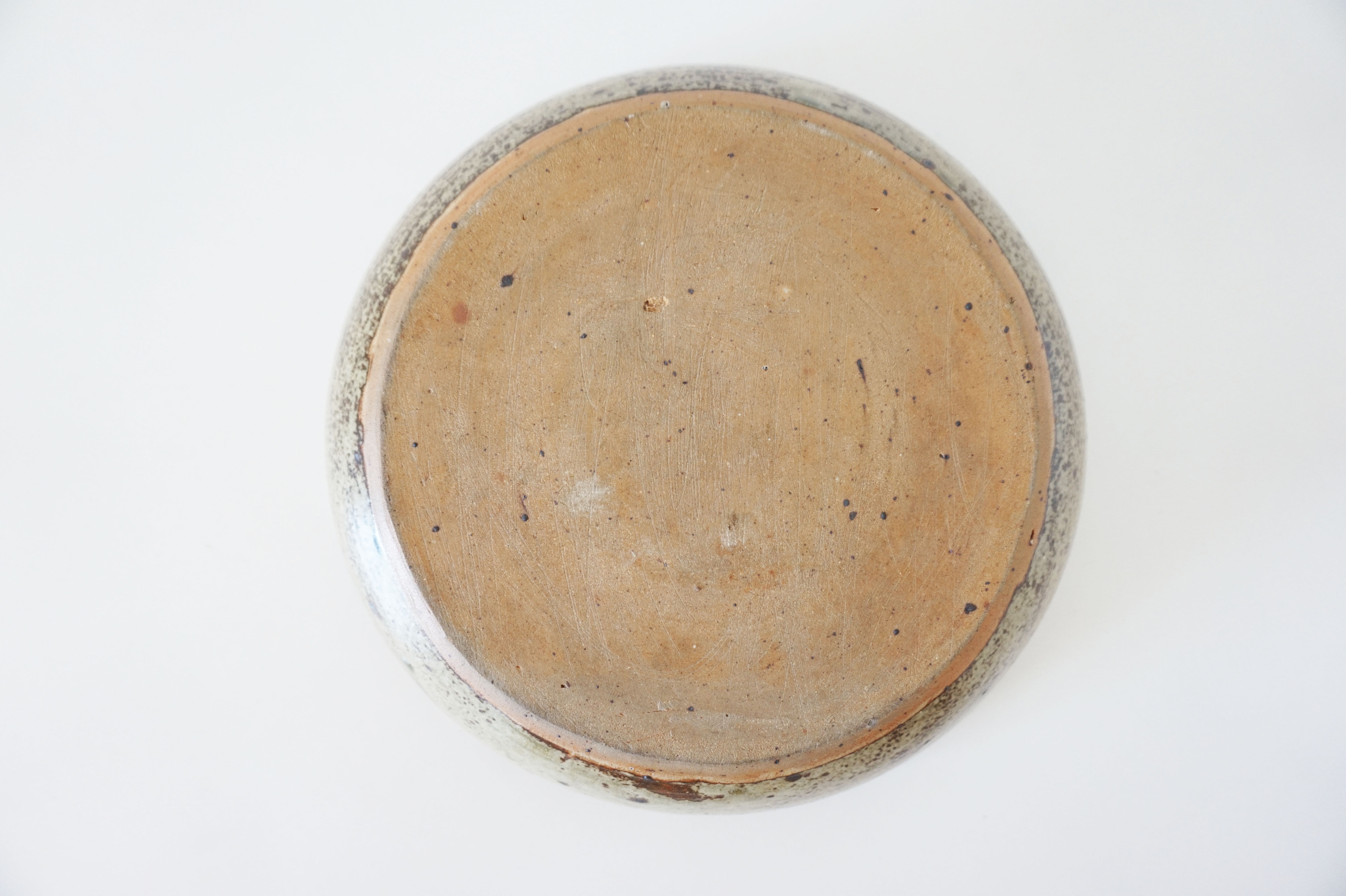 Green sandstone round dish