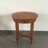 Guéridon merisier louis xvi