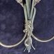 Exclusive Italian design lamp, large, timeless wall lamp