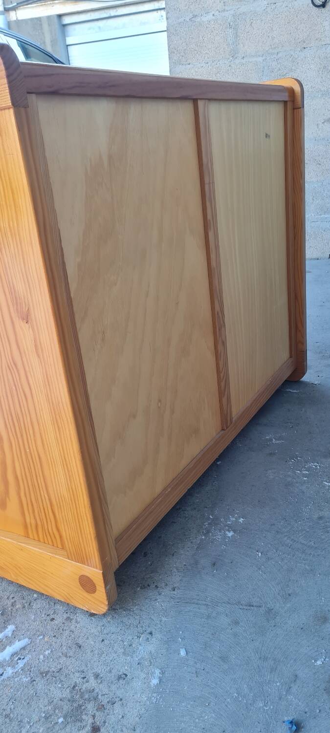 Pine chest of drawers 1970