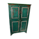 4-door green cabinet
