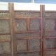 Ancien paravent en bois exotique traité
