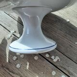 Compotier décor blue flowers St Armand