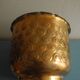 vintage brass flower pot cover