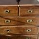 Commode bateau anglaise vintage acajou