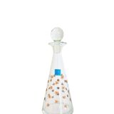 Carafe soufflée à la bouche et gravée étoile, Matous Bruges