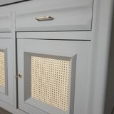 Vintage grey and canning sideboard