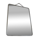 Old barber's mirror with chain, 1950s and 1960s