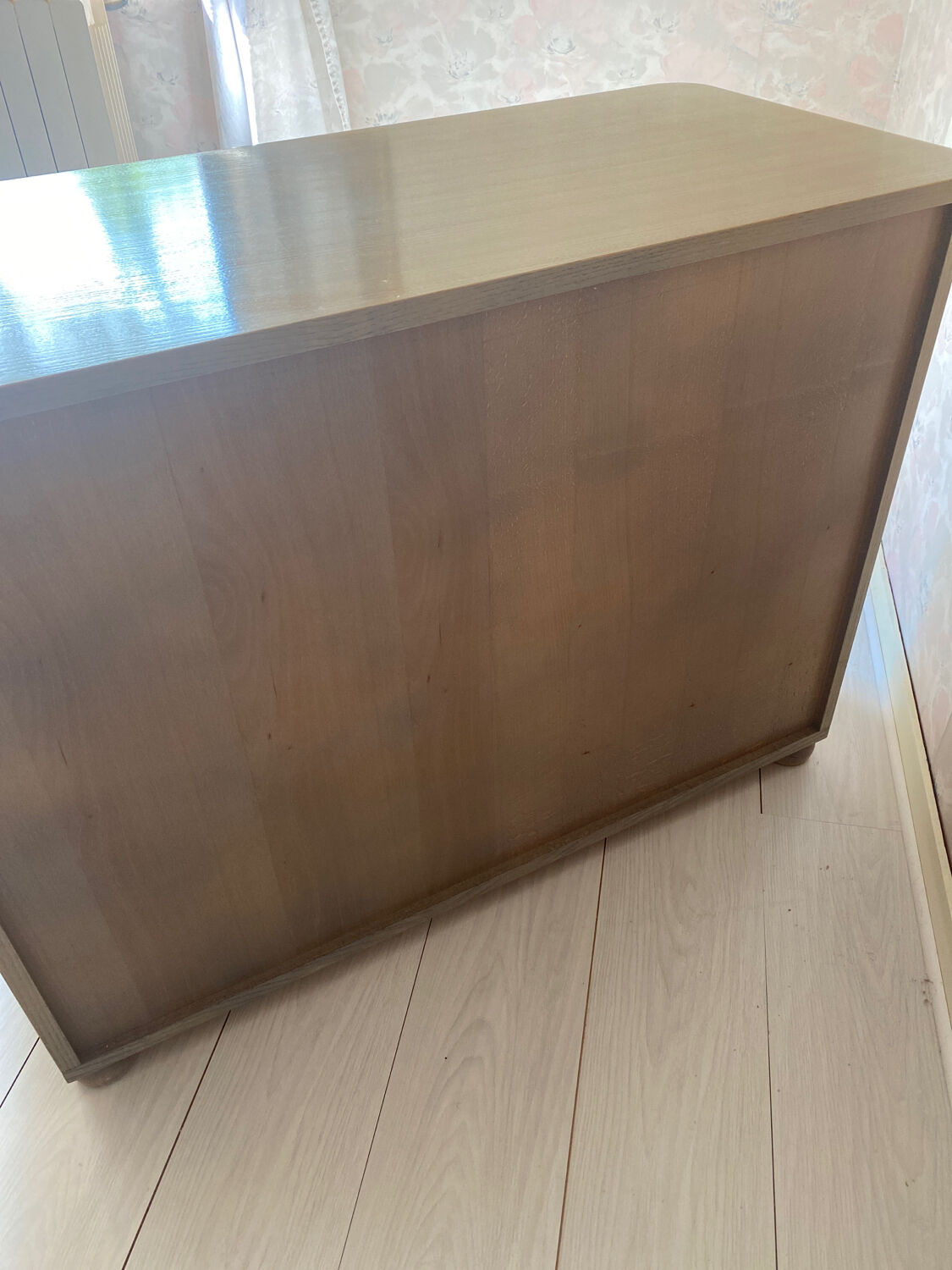 Rattan chest of drawers