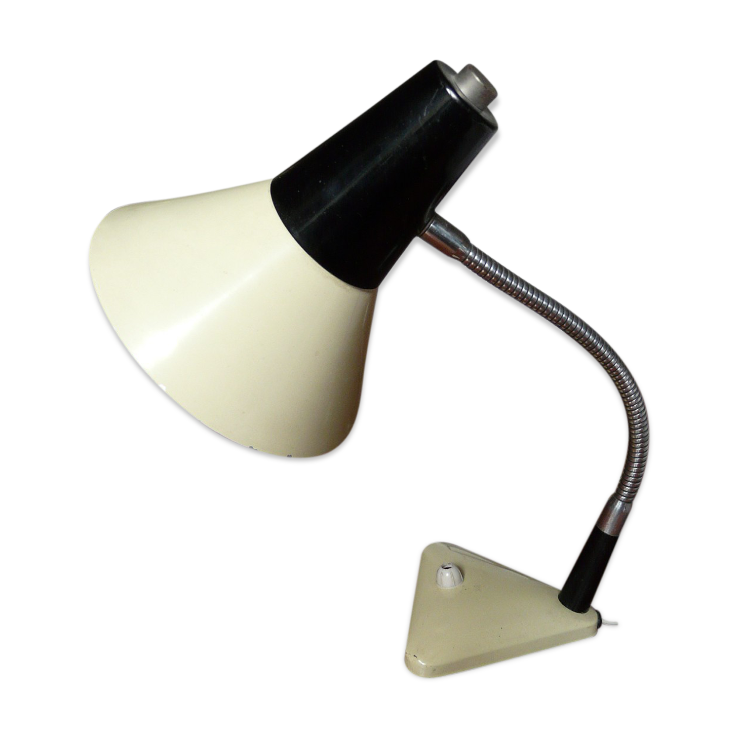 Lampe cocotte articulée vintage années 50