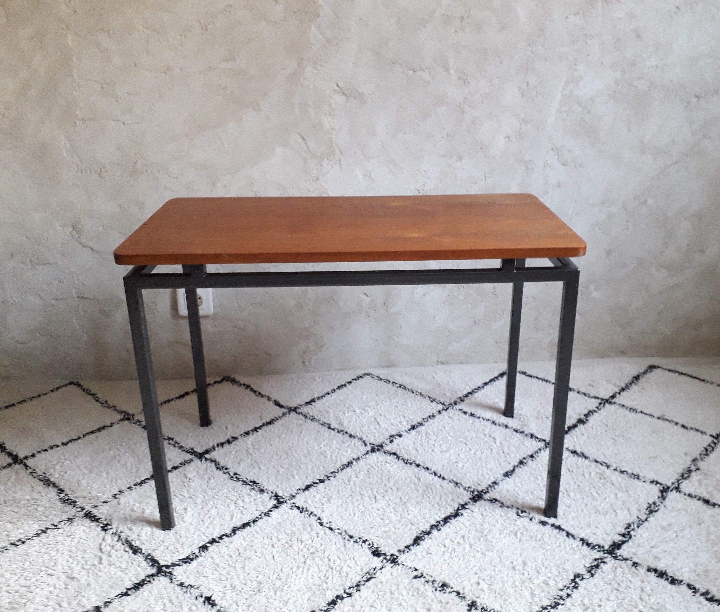 Vintage teak side table