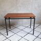 Table d'appoint en teck vintage