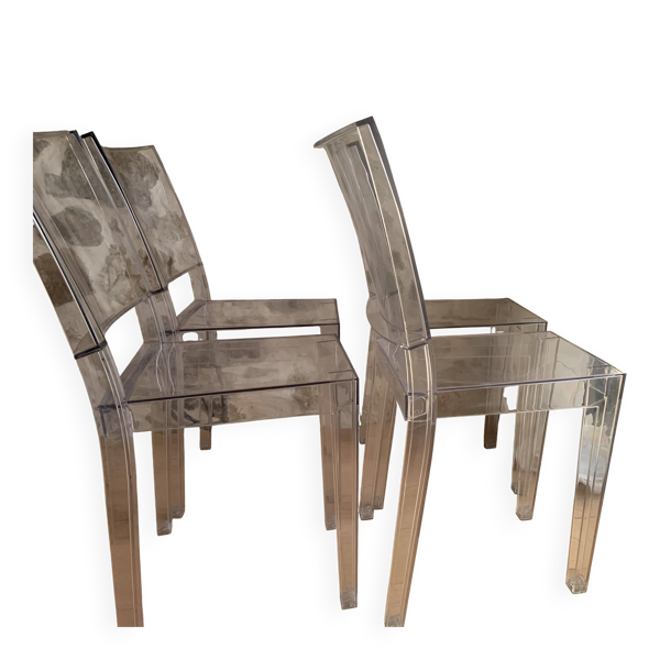 4 chaises la marie, philippe starck pour kartell