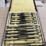 Coffret de couteaux ancien vintage
