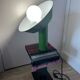 Green designer lamp
