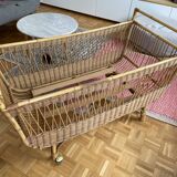 Wicker child bed