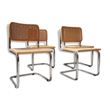 4 chairs Cesca B32 Marcel Breuer