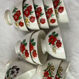 11 small Boch bowls (Belgium)