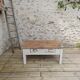 Distressed drawer coffee table, country farmhouse.