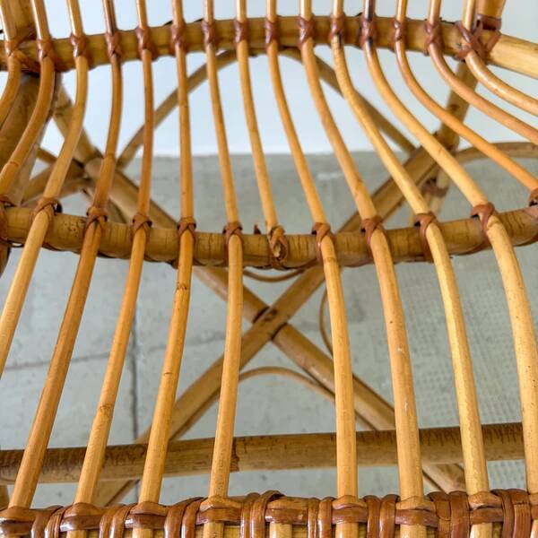 Rattan 2 seater sofa